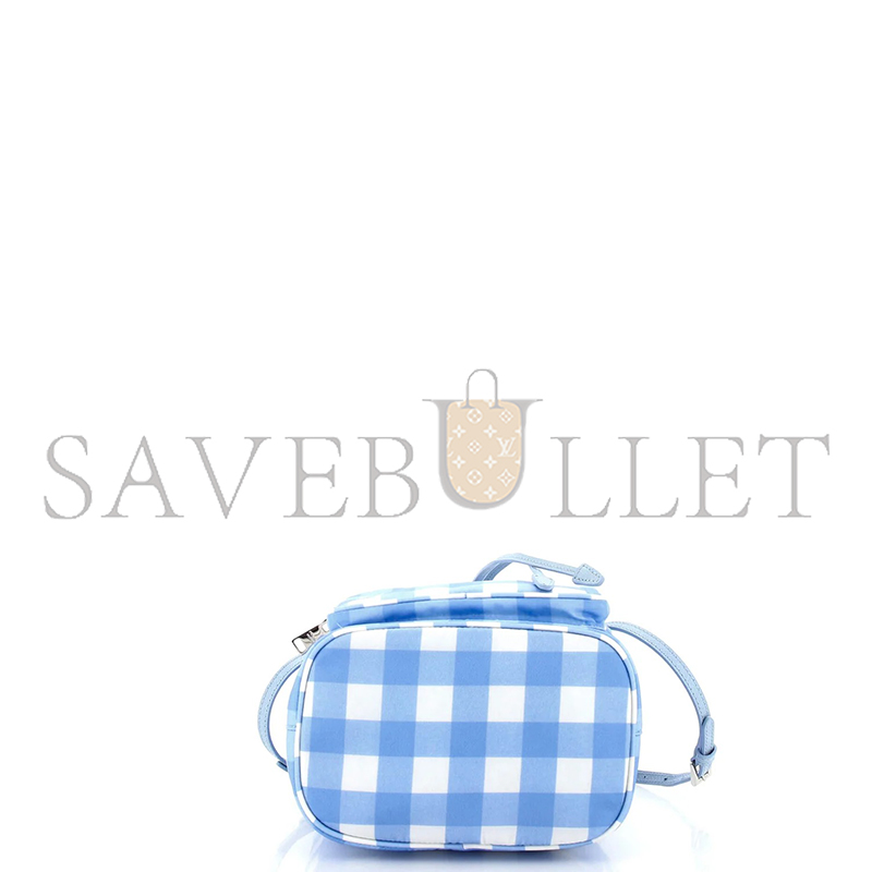 PRADA DUET DRAWSTRING BUCKET BAG PRINTED TESSUTO SMALL 1BH038 (22.5*17.5*12cm)